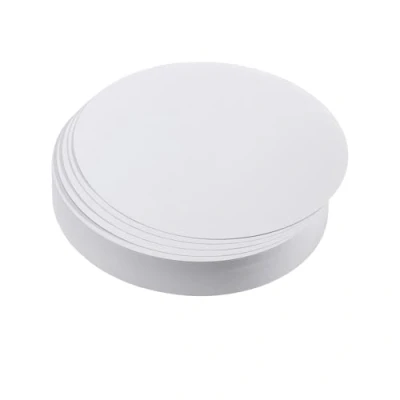 Imagen de Franken Fichas de memoria circulares (9,5cm diámetro, 130 g/m², 500 unidades), color blanco