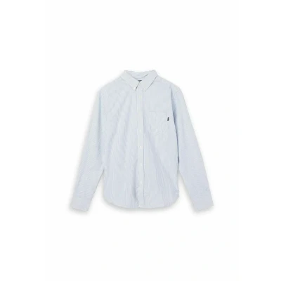 Imagen de Dockers Stretch Oxford Camisa, Hombre, Talla: Small, Bengal stripe delftst blue