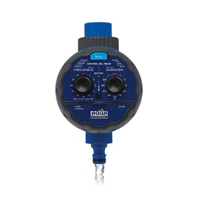 Imagen de Aqua Control C4109 Programador de Riego Para Jardín modelo Acorazado, todo tipo Grifos, Abre a 0 Bar. Se puede usar en depósitos