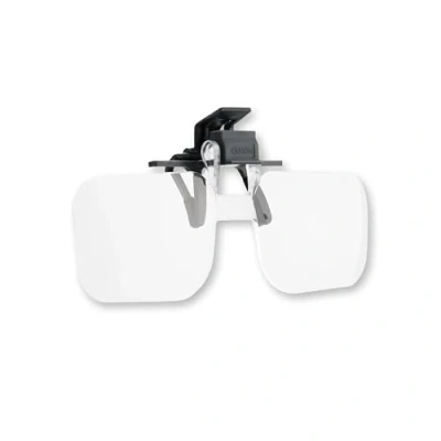 Imagen de Carson Clip and Flip Lupa Abatible para Anteojos, Aumento de 1.75x (+3.00 Dioptrías)