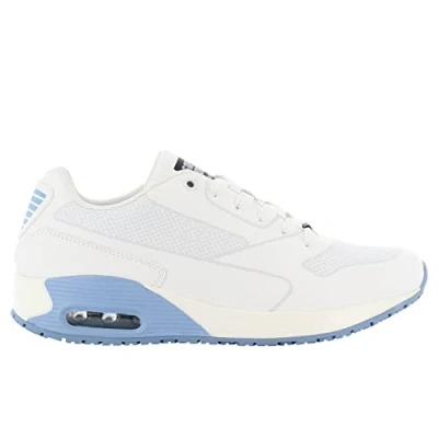Imagen de Oxypas Safety Jogger Baskets de Travaille Femme 37 EU ELA Antistatiques et Antidérapantes Légères, idéales pour l&#039;Hospital, Personnel Cuisine Nettoyage, Azul