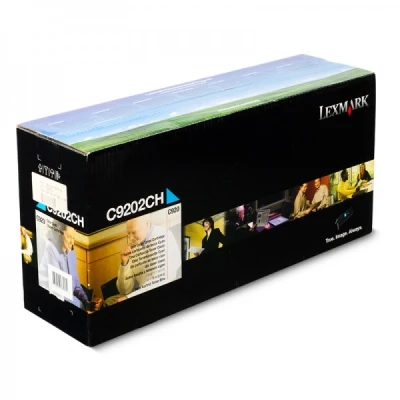 Imagen de Lexmark C9202CH toner cian (original)