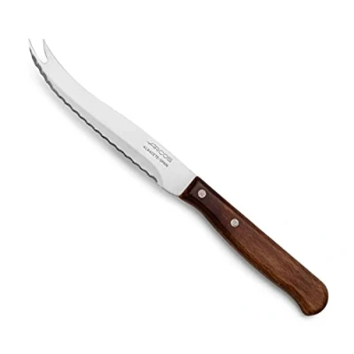 Imagen de Arcos Serie Latina Cuchillo para Queso Hoja serrada de 105 mm Mango Madera
