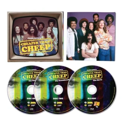 Imagen de Cheaper Than Cheep 2 Cds + Blu ray Frank Zappa