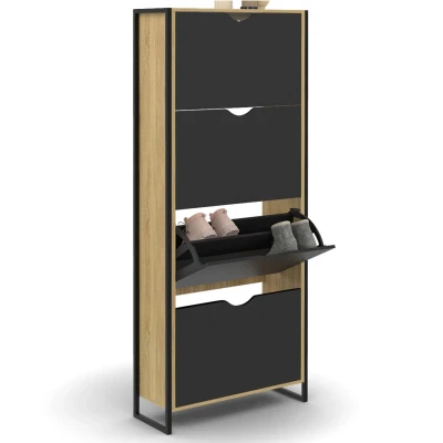 Imagen de Mueble zapatero industrial con 4 puertas