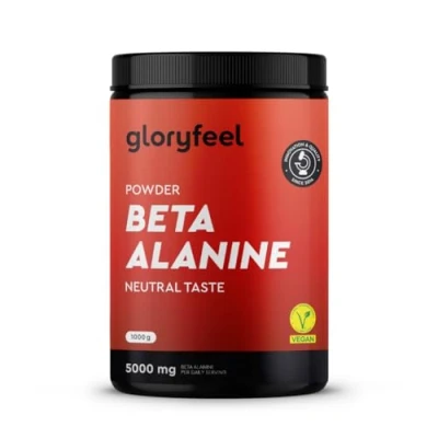 Imagen de Beta Alanina en polvo 1000g 5000mg por porción Pre Workout para 7 meses Aminoácido vegano alta dosis +99% Pura, sin aditivos y sabor neutro Calidad probada laboratorio