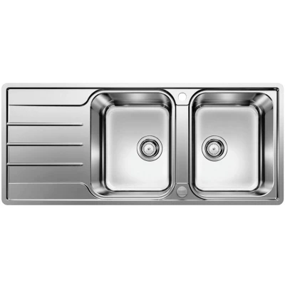 Imagen de Blanco 523037 Fregadero de cocina acero inoxidable, 80 cm Unterschrank