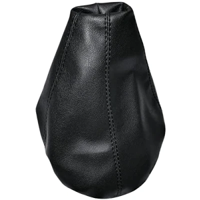 Imagen de AERZETIX C57851 Funda para palanca de cambios compatible con Seat Leon I 1999 a 2005 color: negro en piel sintética