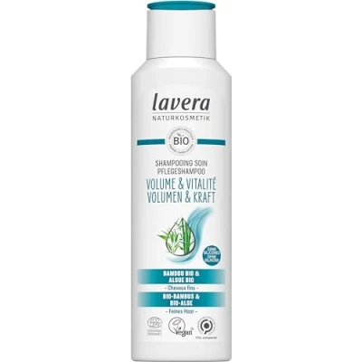Imagen de Lavera Champú Volume &amp; Vitality Cuidado del cabello Cosméticos naturales Vegano Certificados 250 ml