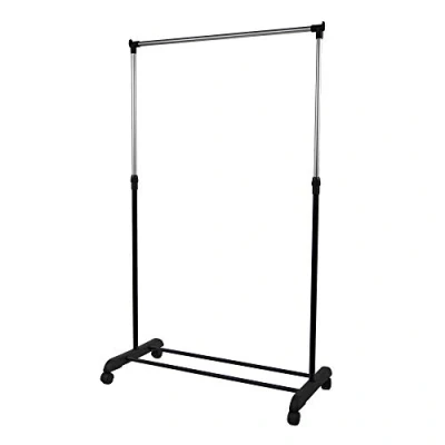 Imagen de Home Discount Perchero Ajustable Ropa Rail, Plata Entrega Gratuita