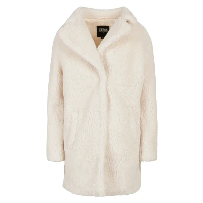 Imagen de Urban Classics Curvy Abrigo de invierno, Mujer, Talla: XS, Whitesand