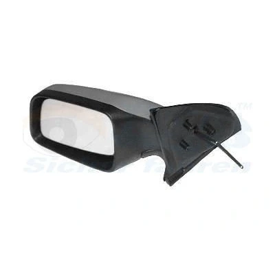 Imagen de espejo retrovisor Van Wezel 3742804 derecha imprimado completo, convexo, ajustable desde interior, Ajuste por varillas para vehíc. con volante