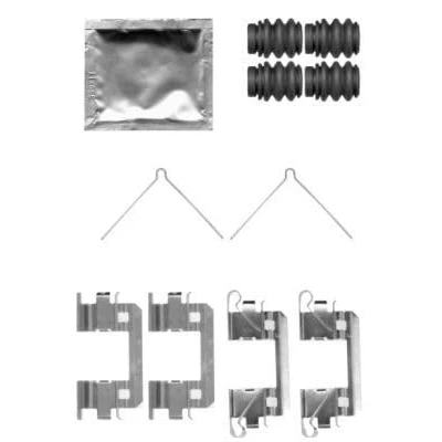 Imagen de HELLA 8DZ 355 204 341 Kit de accesorios, pastillas frenos HONDA: CR Z, Jazz 2