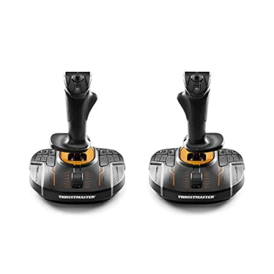 Imagen de Thrustmaster T.16000M FCS Space Sim Duo combina dos joysticks para PC