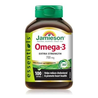 Imagen de Jamieson NFA Extra Strength Omega 3 700mg 100 Softgels