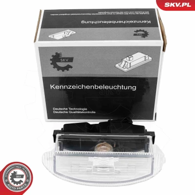 Imagen de Luces de matrícula ESEN SKV 72SKV011