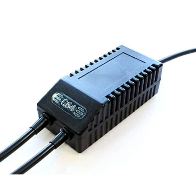 Imagen de AirDrive C64 FDD Dual Fuente de alimentación Modern EU repuesto Dual, enchufe europeo (negro)