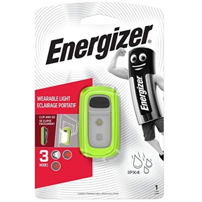 Imagen de Energizer MAX Linterna LED para Deporte Clip and go, 30 lúmenes, linternas Especiales Necesidades específicas
