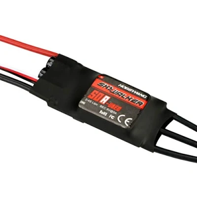 Imagen de 20A 30A 40A 50A 60A 80A Controlador de velocidad sin escobillas ESC BEC para RC Avión Quadcopter Helicóptero