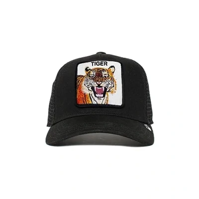 Imagen de Goorin Bros The Tiger Black A Frame Adjustable Trucker Cap One Size