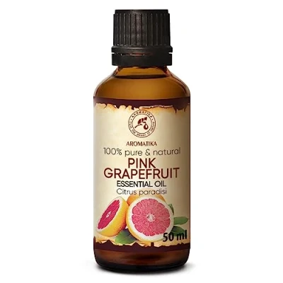 Imagen de Aceite Esencial de Toronja 50ml Citrus Paradisi Sudáfrica 100% Puro &amp; Natural para un Buen Sueño Aromaterapia Relajación Spa Difusor Aroma Lámpara