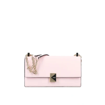 Imagen de kate spade new york DECO Pebbled MINI FLAP Chain Bandolera, Mujer, Talla: One Size, Pastry pink