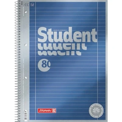 Imagen de Brunnen 1067174 Bloc de notas Student Premium Duo, portada calidad con efecto metálico A4
