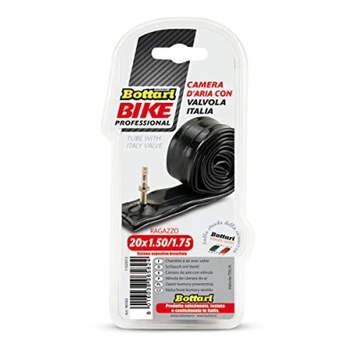 Imagen de Bottari Bike Rubber Cámara de Aire para Bicicletas, Talla 20 x 1.50/1.75 C
