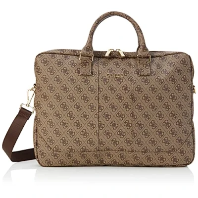 Imagen de Bolso Guess Con Bandolera Ordenador 13&#039;&#039; A 15&#039;&#039; Marrón