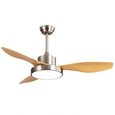 Imagen de FABRILAMP Ventilador de techo con luz led 40w Hayate haya mando a distancia y temporizador