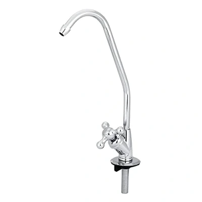 Imagen de Grifo de Osmosis Inversa, Cocina Agua Potable, aleación Zinc 1/4 Pulgadas Cromado ósmosis inversa Filtro Potable RO para la casera