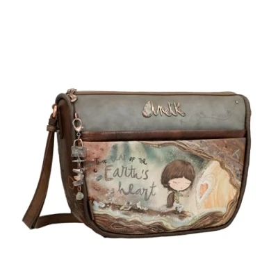 Imagen de Anekke Bandolera 3 Compartimentos Core Gran Capacidad Medidas: 32/25/13 Cm Accesorios Y Complementos Mujer