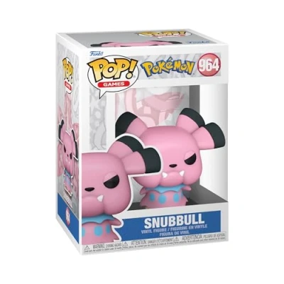 Imagen de Funko Pop! Juegos: Pokemon Snubbull Figura de Vinilo Coleccionable Juguetes para Niños y Adultos Aficionados a los Juegos Modelo Coleccionistas Expositores