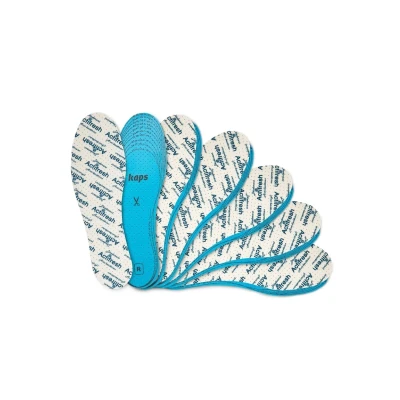 Imagen de Kaps 6 Pairs Refreshing Antibacterial SHOE Insoles CUT TO FIT Otros accesorios, Talla: One Size, White