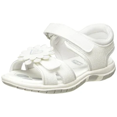 Imagen de Chicco Sandalia Blanca Con Doble Velcro, Sandalias Niñas, Blanco 3, 24 EU