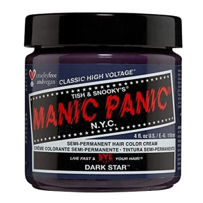 Imagen de Manic Panic Dark Star Classic Creme, Vegan, Cruelty Free, Semi Permanent Hair Dye 118ml