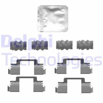 Imagen de DELPHI LX0769 Kit de accesorios, pastillas frenos VOLKSWAGEN: Amarok Pick up