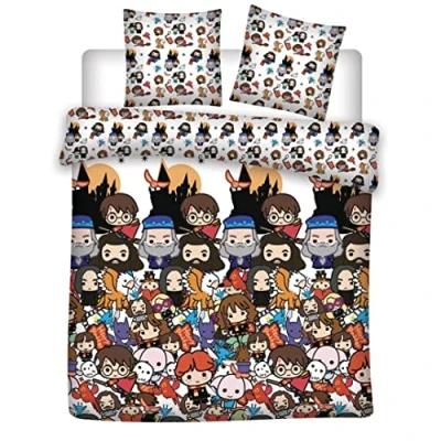 Imagen de Desconocido Harry Potter Parure de Lit 200X200 Chibi &#039;100% Microfibra&#039;