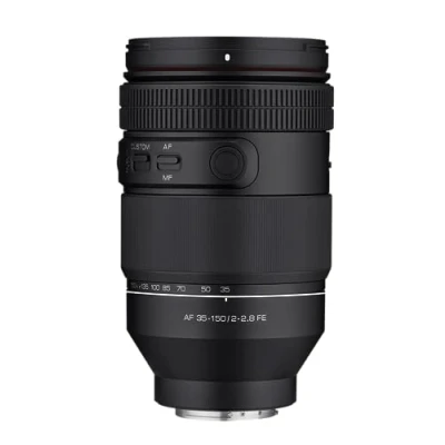 Imagen de Samyang AF 35 150 mm F2.0 2.8 FE para Sony E All in one lente de zoom con Par Focal , Cinematic Video y Dolly Shot Zoom, Custom Switch, protección contra la intemperie