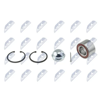Imagen de NTY KLP PL 012 Juego de cojinete rueda Eje delantero, izquierda, derecha sin buje OPEL: Corsa C Hatchback