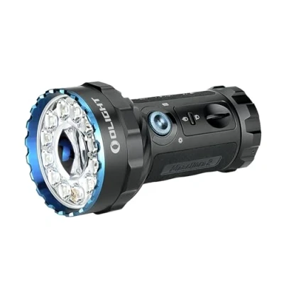 Imagen de OLIGHT X7R Marauder 2 LED Linterna Táctica Recargable Eléctrica USB C Alta Potencia 14000 Lúmenes Impermeable IPX8 Negro