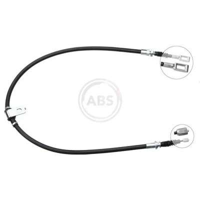 Imagen de A.B.S. K18956 Cable de Freno Mano 985 Discos para dirección izquierda/derecha NISSAN: Cabstar