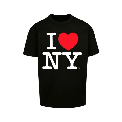 Imagen de Merchcode Mc933 i Love NY Oversize tee Camiseta, Negro, L Hombres