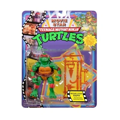Imagen de TMNT Classic 1991 Movie Star Turtle Raphael
