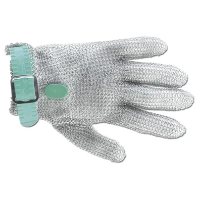 Imagen de Arcos Guantes de Protección Guante Malla Acero Inoxidable Size XS 230 mm Color Gris