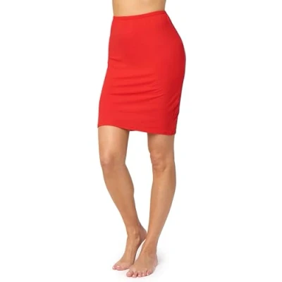 Imagen de Merry Style Enaguas Minifalda Lencería Ropa Interior Mujer MS10 204 (Rojo, 3XL)