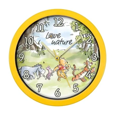 Imagen de Disney Winnie The Pooh WP3014 Reloj de Pared, Color Amarillo