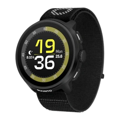 Imagen de SUUNTO Run Reloj GPS Running, Pantalla Táctil AMOLED 1,32&#039;&#039;, Ligero, Multideporte, Monitor Actividad, Preciso, Seguimiento Cardíaco/Sueño, 12 Días Autonomía, 4GB Almacenamiento Música