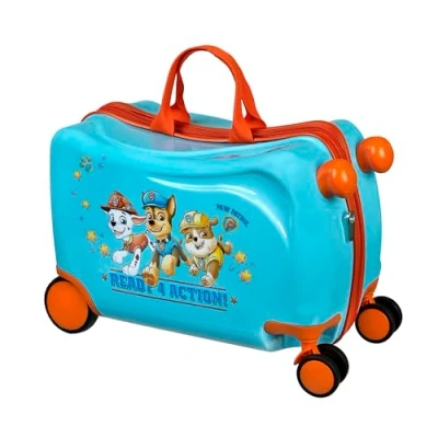 Imagen de Undercover Paw Patrol Reis Trolley Ride on, Multicoloured, Hard Shell with Swivel castors