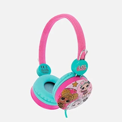 Imagen de OTL Technologies Auriculares Infantiles LOL Surprise Glitterati con Volumen Limitado para NIÑOS DE 3 A 7 AÑOS